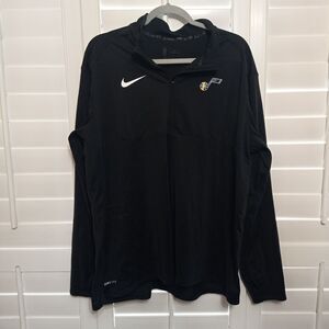 Utah Jazz Nike Jacket Size XXL Men's Black Dri-Fit
